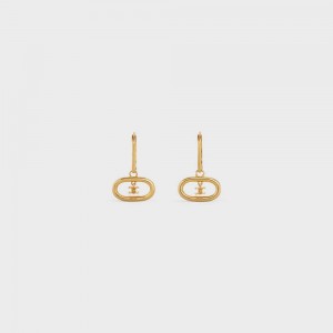 Nausnice Celine Triomphe Mobile In Brass With Gold Finish Zlate | CL-592308