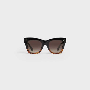 Slnecne Okuliare Celine Cat Eye S004 In Acetate Čierne | CL-592429