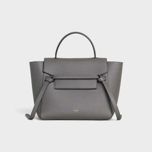 Taška Na Opasok Celine Micro In Grained Calfskin Siva | CL-593062