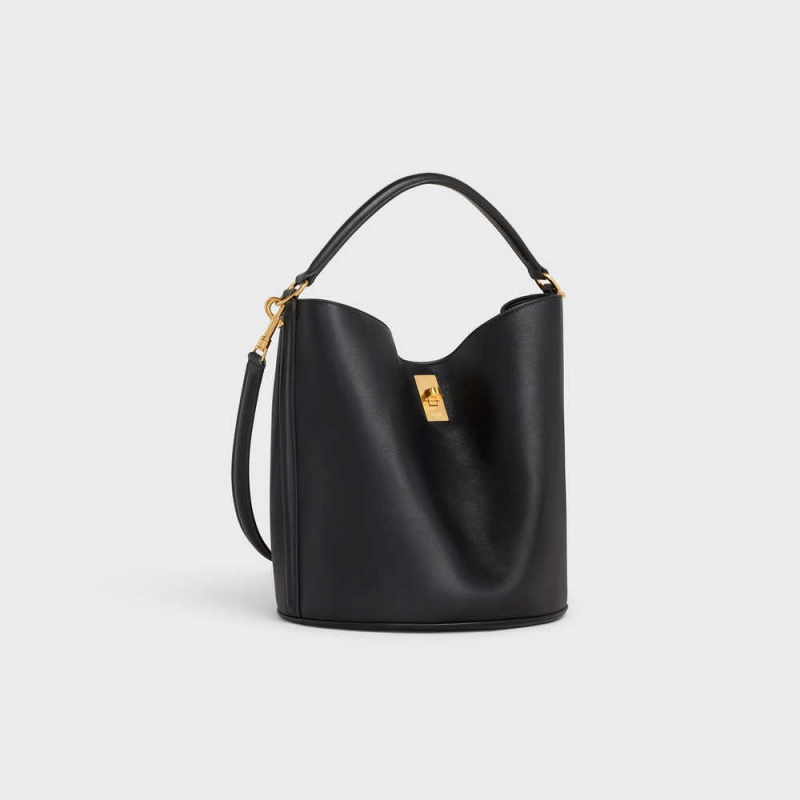 16 Celine Bucket Bag In Smooth Calfskin Čierne | CL-593254