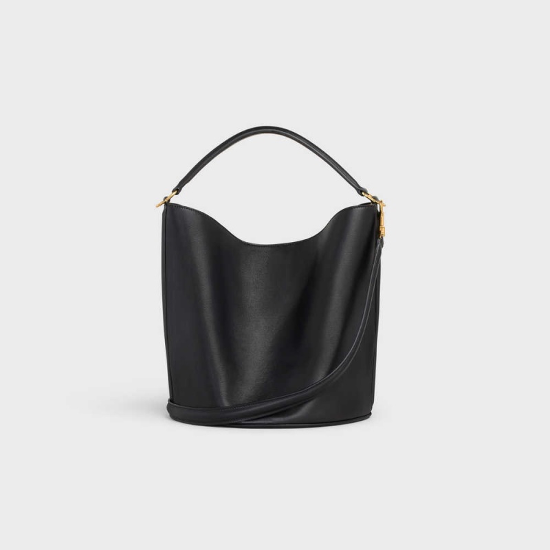 16 Celine Bucket Bag In Smooth Calfskin Čierne | CL-593254