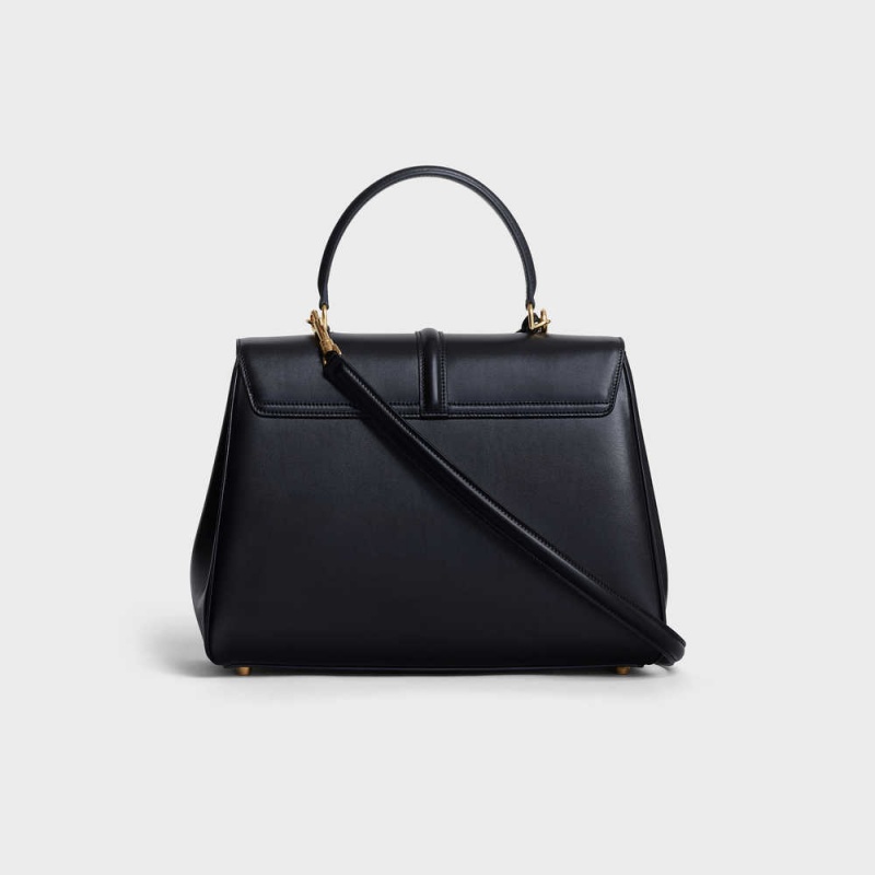 16 Celine Classique Bag In Satinated Calfskin Čierne | CL-593278