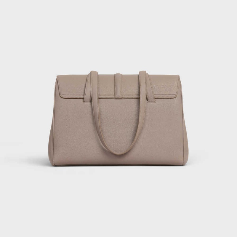 16 Celine Medium Soft Bag In Supple Grained Calfskin Siva | CL-593265