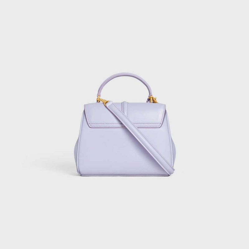 16 Celine Mini In Satinated Calfskin Svetlo Lavendel | CL-593270