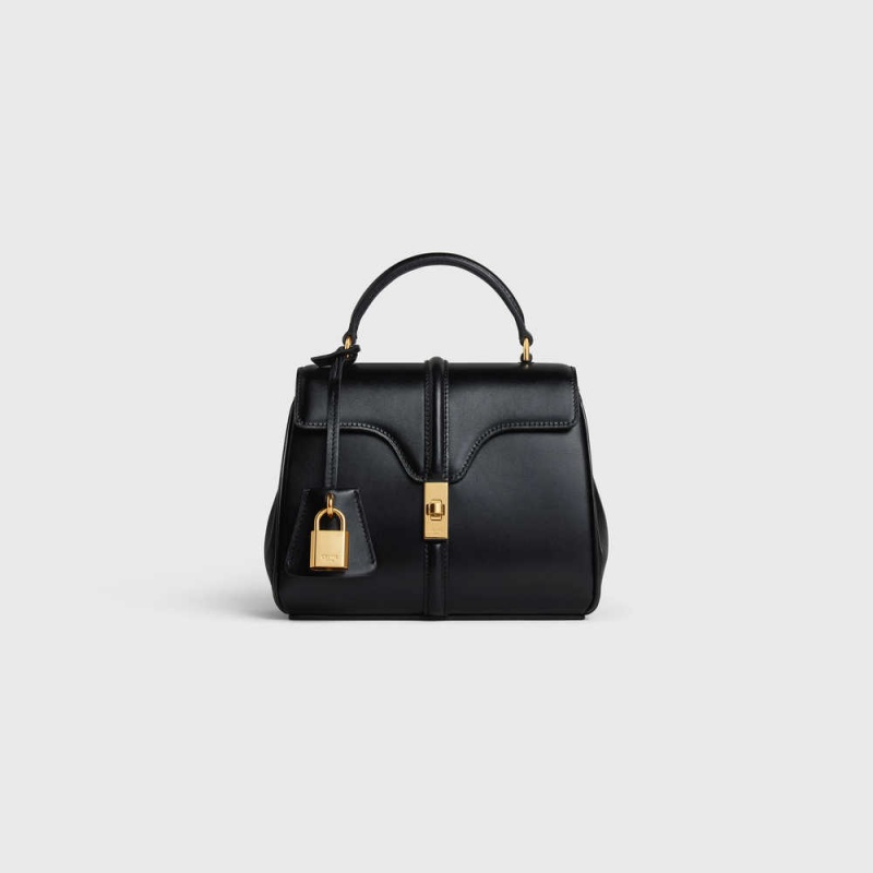 16 Celine Mini In Satinated Calfskin Čierne | CL-593268