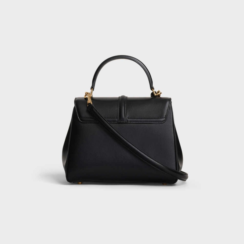 16 Celine Small Bag In Satinated Calfskin Čierne | CL-593275