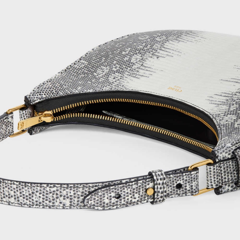 Ava Celine Belt In Lizard Béžové | CL-593105