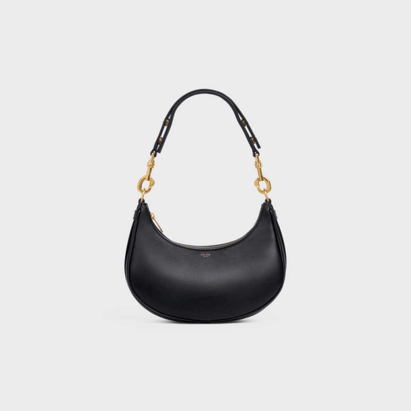 Ava Celine Mediumstrap Bag In Smooth Calfskin Čierne | CL-593097