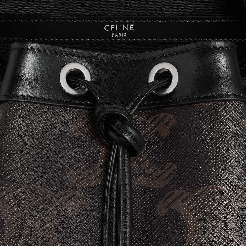 Batohy Celine Large In Triomphe Platene Xl Čierne | CL-591838