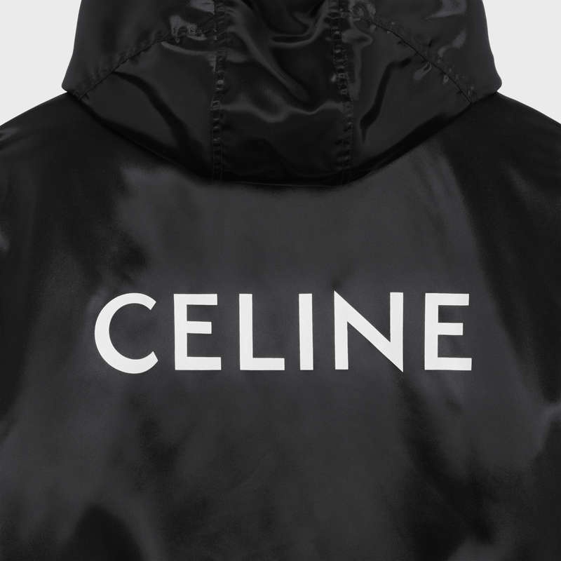 Blousons Celine Bomber In Satin-finish Nylon Čierne | CL-591956