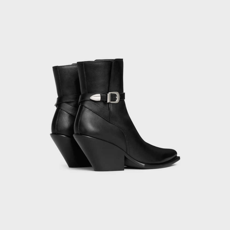 Cizmy Celine Jodhpur Joan In Calfskin Čierne | CL-592490