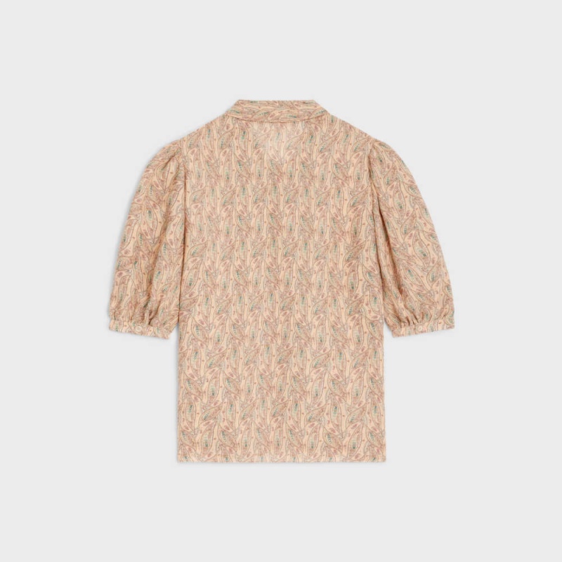 Kosele Celine LavallièRe Blouse In Silk Georgette Viacfarebný | CL-592819