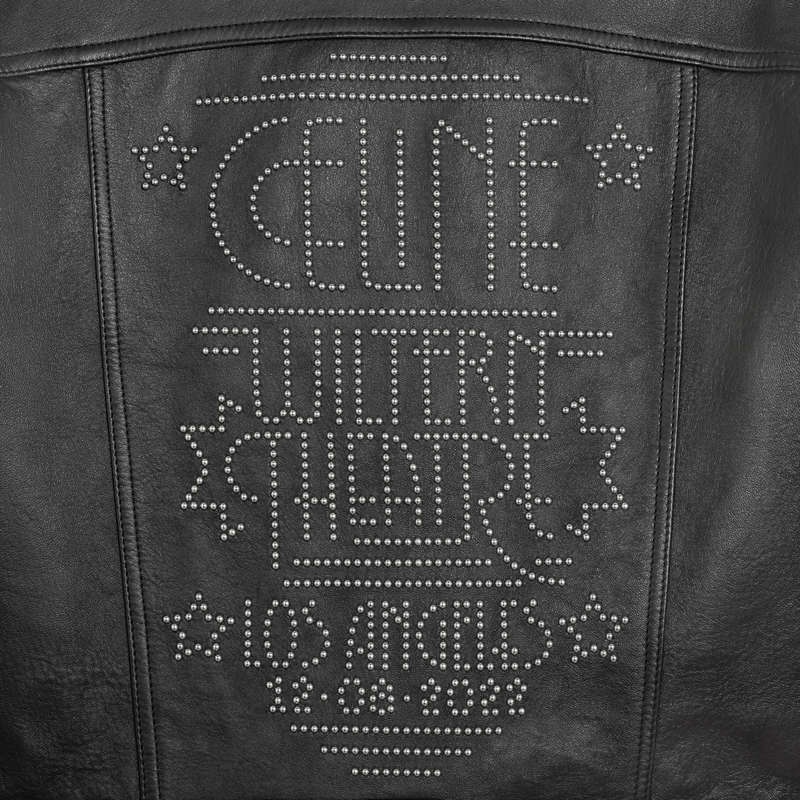 Leather Celine Wiltern Blouson In Soft Čierne | CL-591915