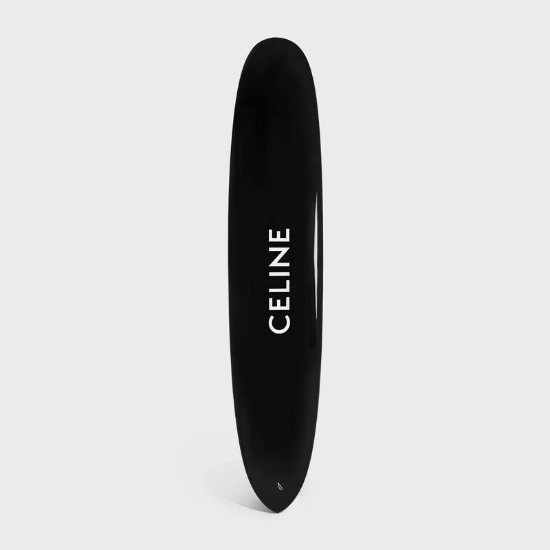 Lifestyle Celine Longboard With Celine Logo In Resin And Fiberglass Čierne Biele | CL-591680