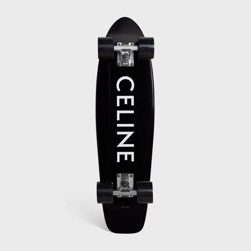 Lifestyle Celine Mini Cruiser In Wood With Celine Print Čierne | CL-591677