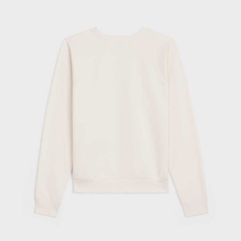 Mikiny Celine Paris Anchor In Cashmere Fleece Biele | CL-592801