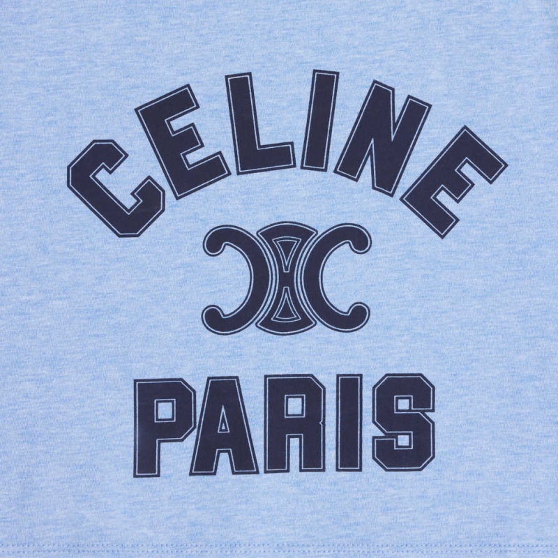 Mikiny Celine Paris Tank In Bavlnene Jersey Modre Námornícka Modrá | CL-592796