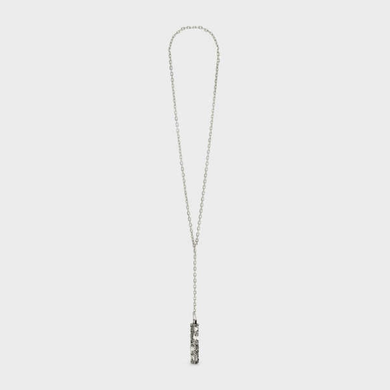 Nahrdelniky Celine CéSar Project Compression In Sterling Silver Strieborne | CL-592290