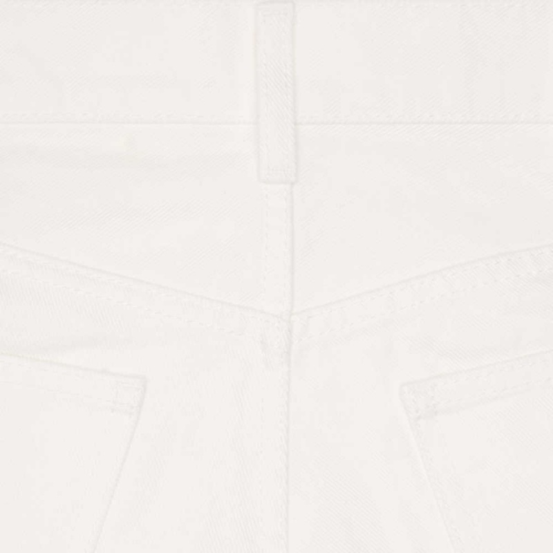 Nohavice Celine Polly Jeans In Optic Wash Denim Biele Modre Svetlomodrá | CL-592712