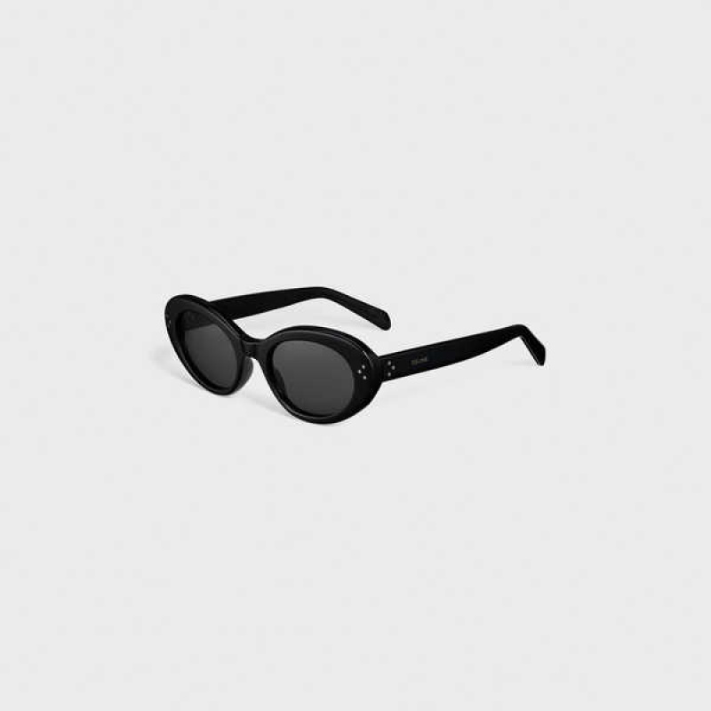 Slnecne Okuliare Celine Cat Eye S193 In Acetate Čierne | CL-592421