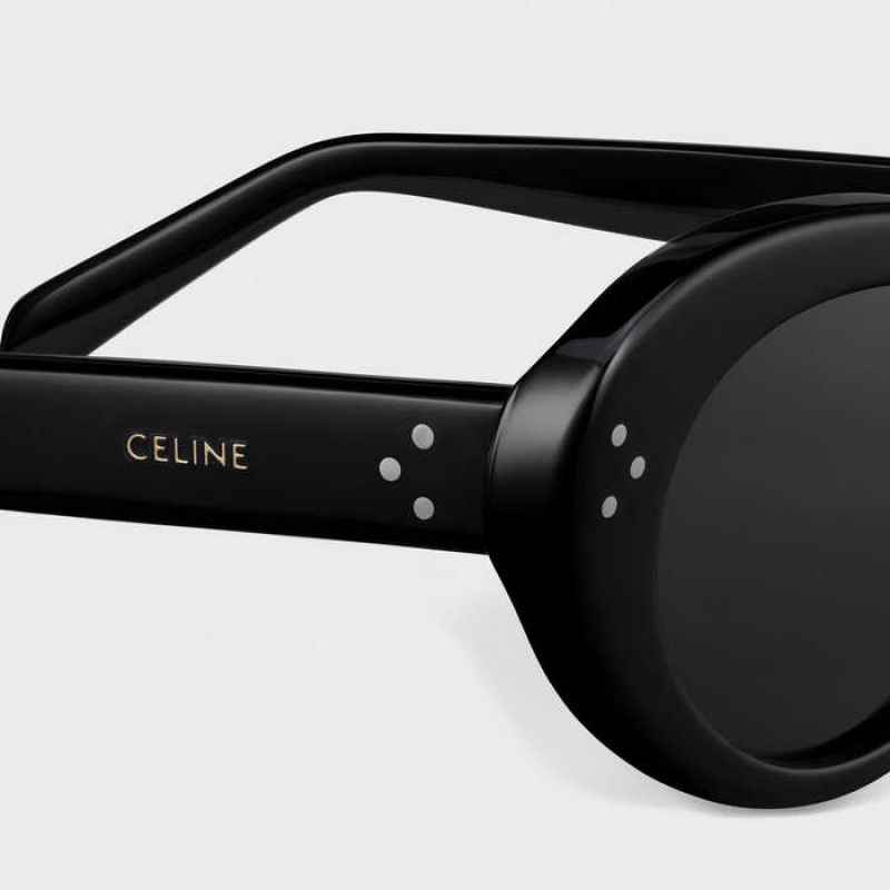 Slnecne Okuliare Celine Cat Eye S193 In Acetate Čierne | CL-592421