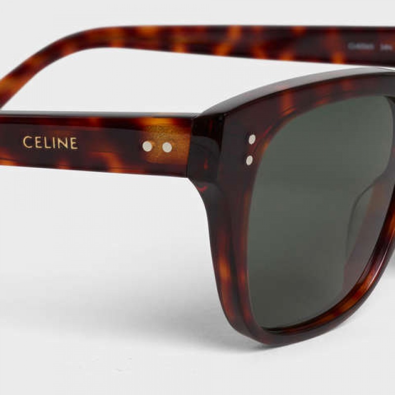 Slnecne Okuliare Celine Frame 04 In Acetate Červené | CL-591739