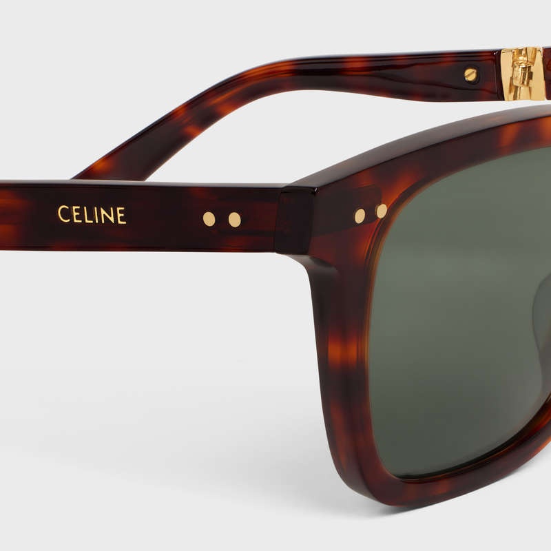 Slnecne Okuliare Celine Frame 44 In Acetate With Metal Červené | CL-591735