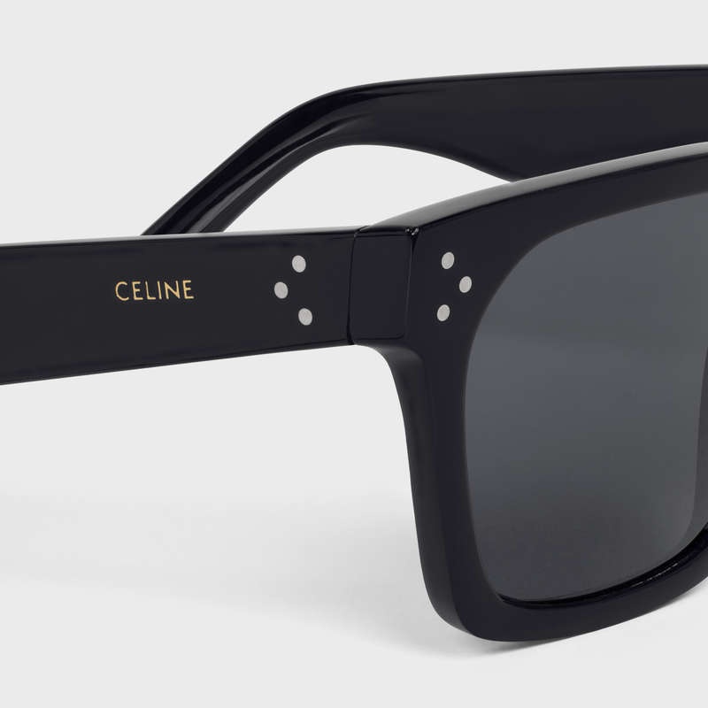 Slnecne Okuliare Celine Frame 45 In Acetate Čierne | CL-591736