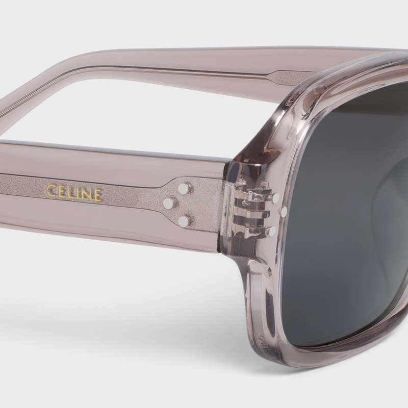 Slnecne Okuliare Celine Frame 49 In Acetate Siva Hnede | CL-591730