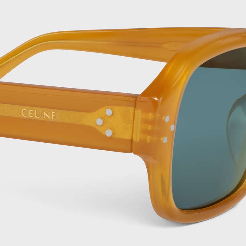 Slnecne Okuliare Celine Frame 49 In Acetate Oranžové | CL-591729