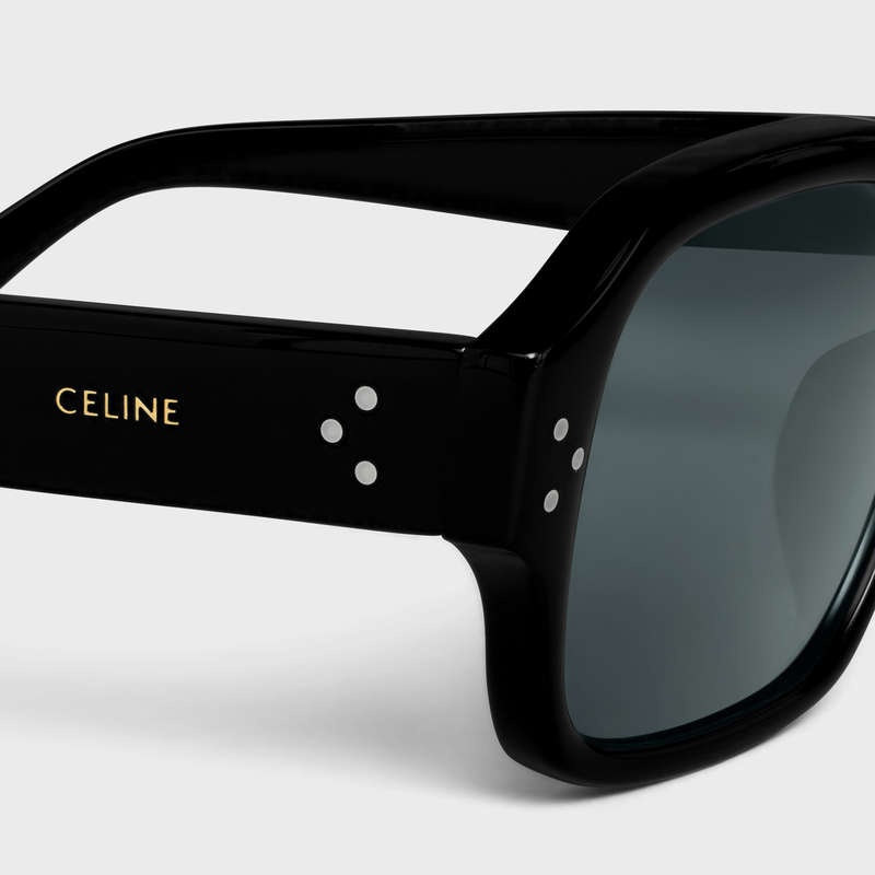 Slnecne Okuliare Celine Frame 49 In Acetate Čierne | CL-591728