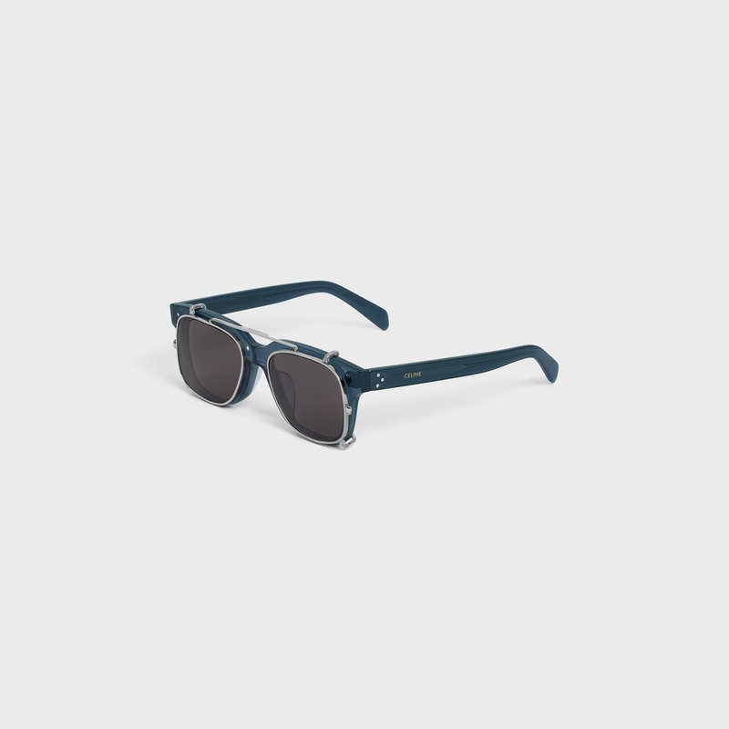 Slnecne Okuliare Celine Frame 51 In Acetate With Metal Modre | CL-591733