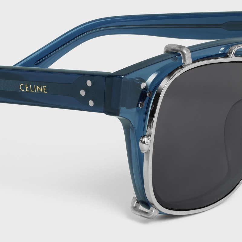 Slnecne Okuliare Celine Frame 51 In Acetate With Metal Modre | CL-591733