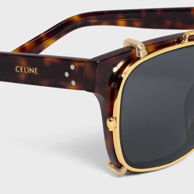 Slnecne Okuliare Celine Frame 51 In Acetate With Metal Červené | CL-591732