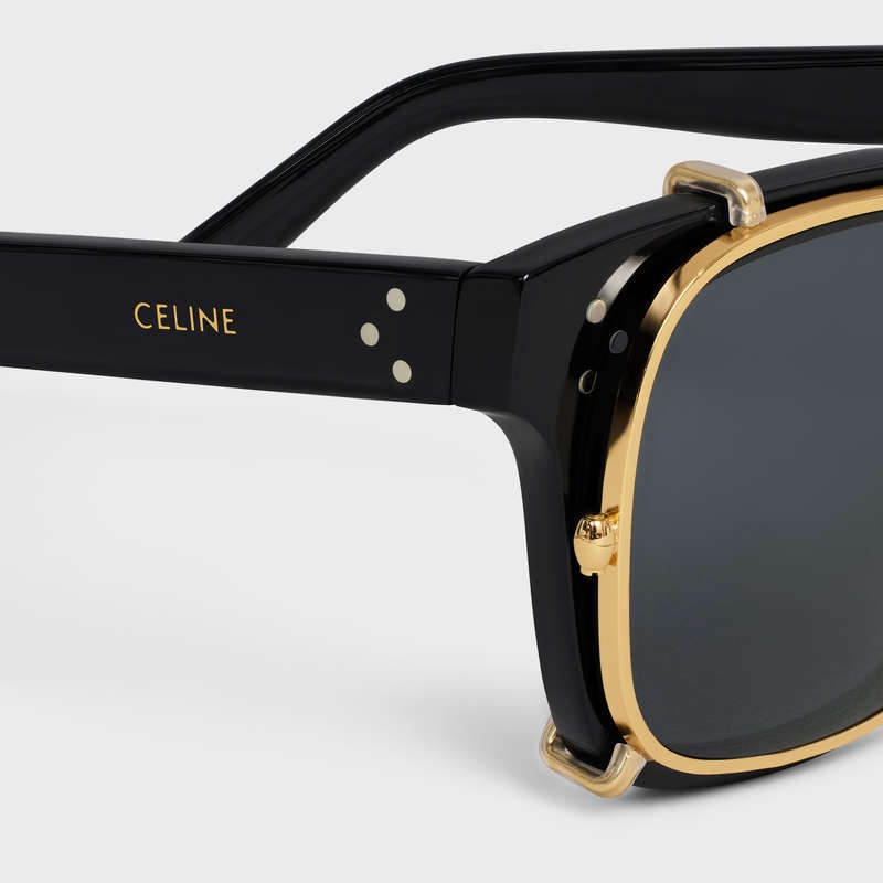 Slnecne Okuliare Celine Frame 51 In Acetate With Metal Čierne | CL-591731