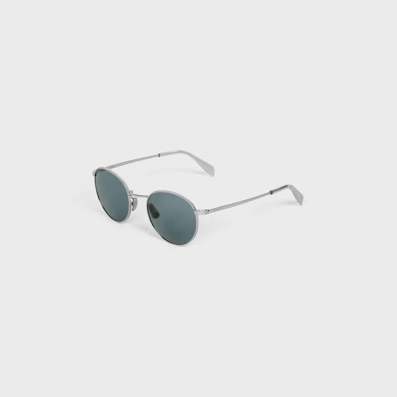 Slnecne Okuliare Celine Metal Frame 06 In Metal Strieborne Modre | CL-591760