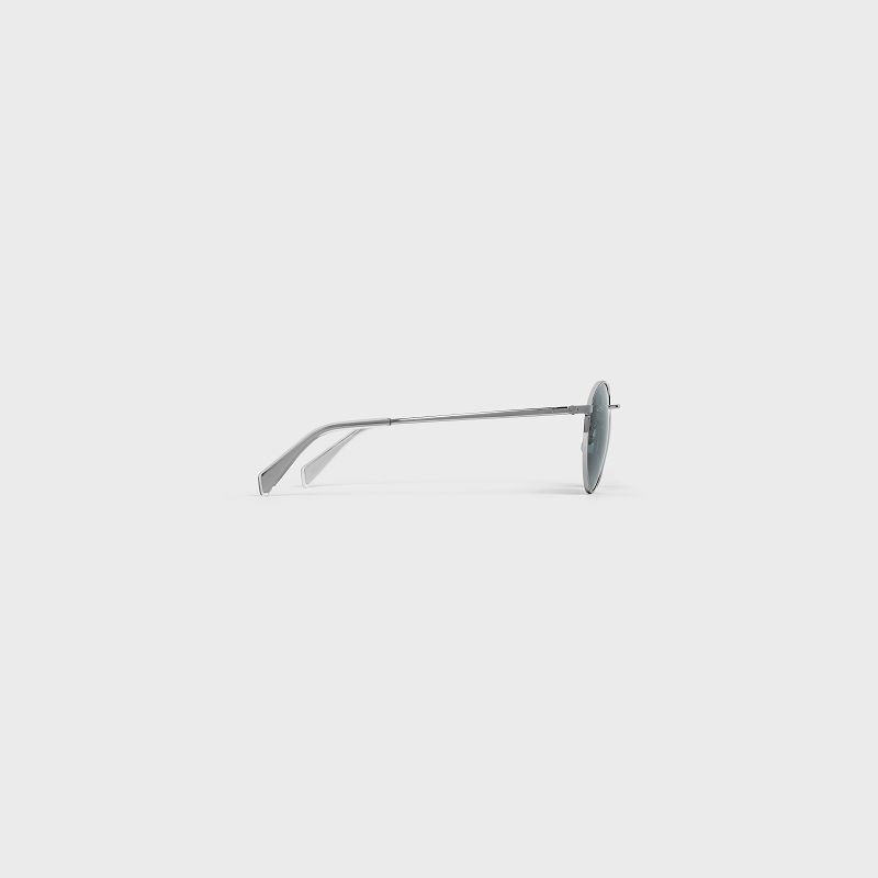 Slnecne Okuliare Celine Metal Frame 06 In Metal Strieborne Modre | CL-591760