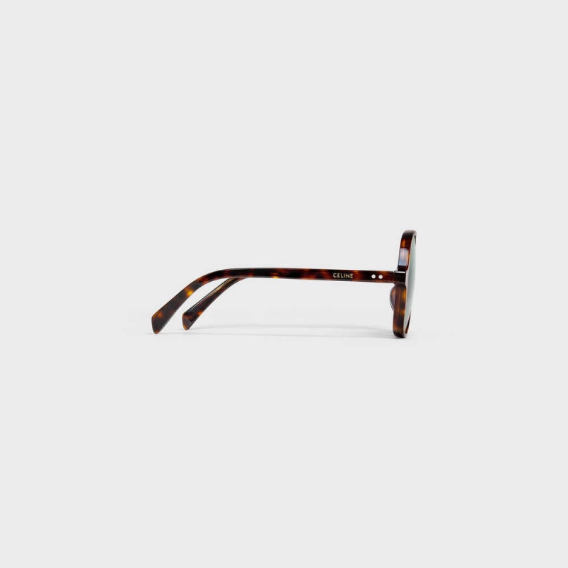 Slnecne Okuliare Celine Oversized S244 In Acetate Červené | CL-592435