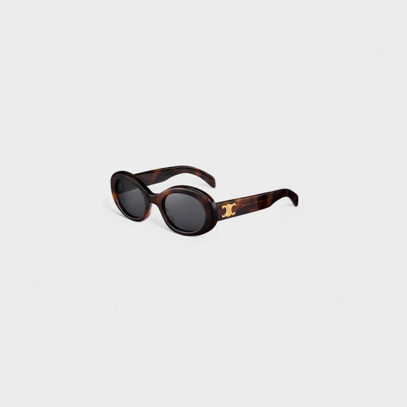 Slnecne Okuliare Celine Triomphe 01 In Acetate Hnede | CL-592380