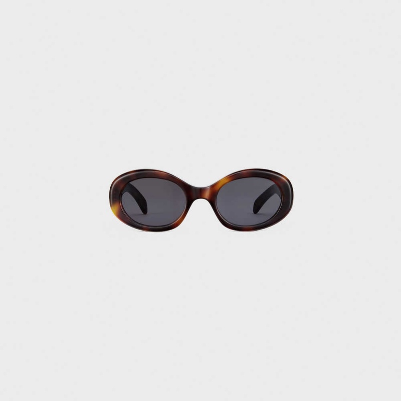 Slnecne Okuliare Celine Triomphe 01 In Acetate Hnede | CL-592380