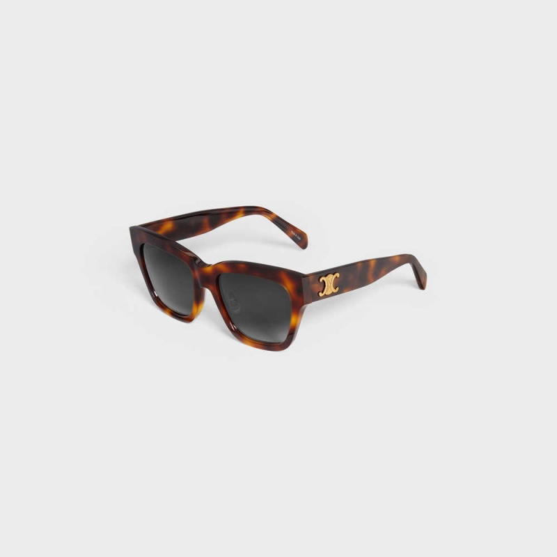 Slnecne Okuliare Celine Triomphe 09 In Acetate Hnede | CL-592389