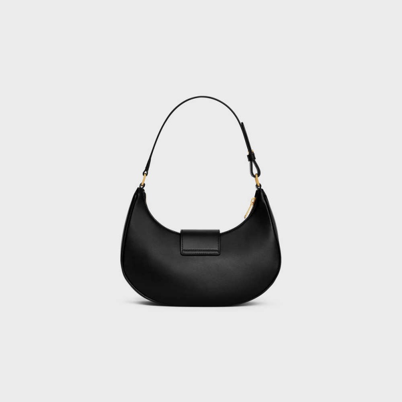 Triomphe Celine Ava Soft Bag In Smooth Calfskin Čierne | CL-593171