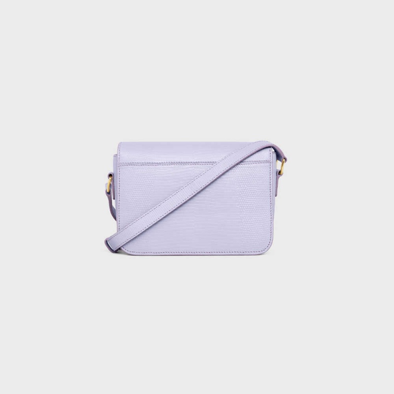 Triomphe Celine Teen Bag In Lizard Svetlo Lavendel | CL-593216